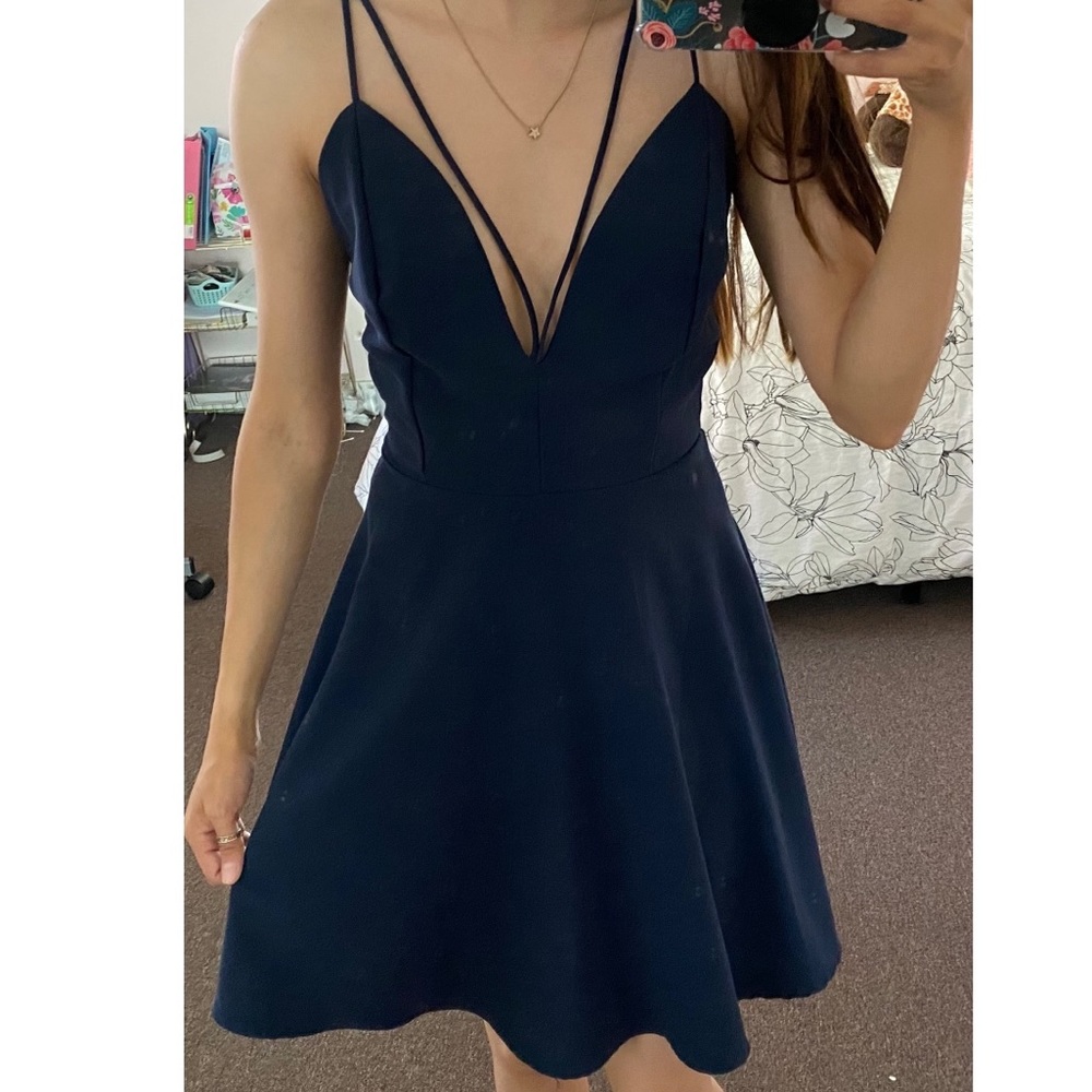 Tobi navy dress